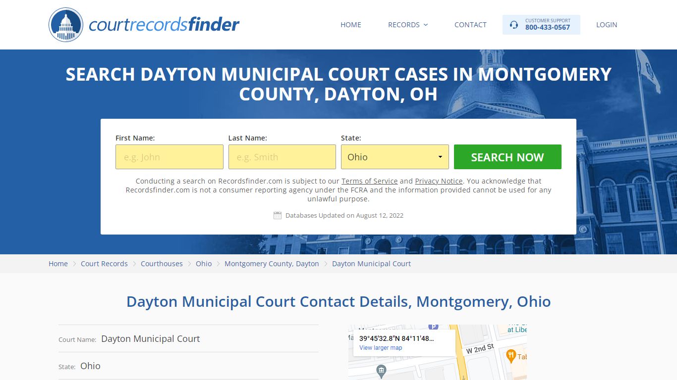 Dayton Municipal Court Case Search - Montgomery County, OH ...